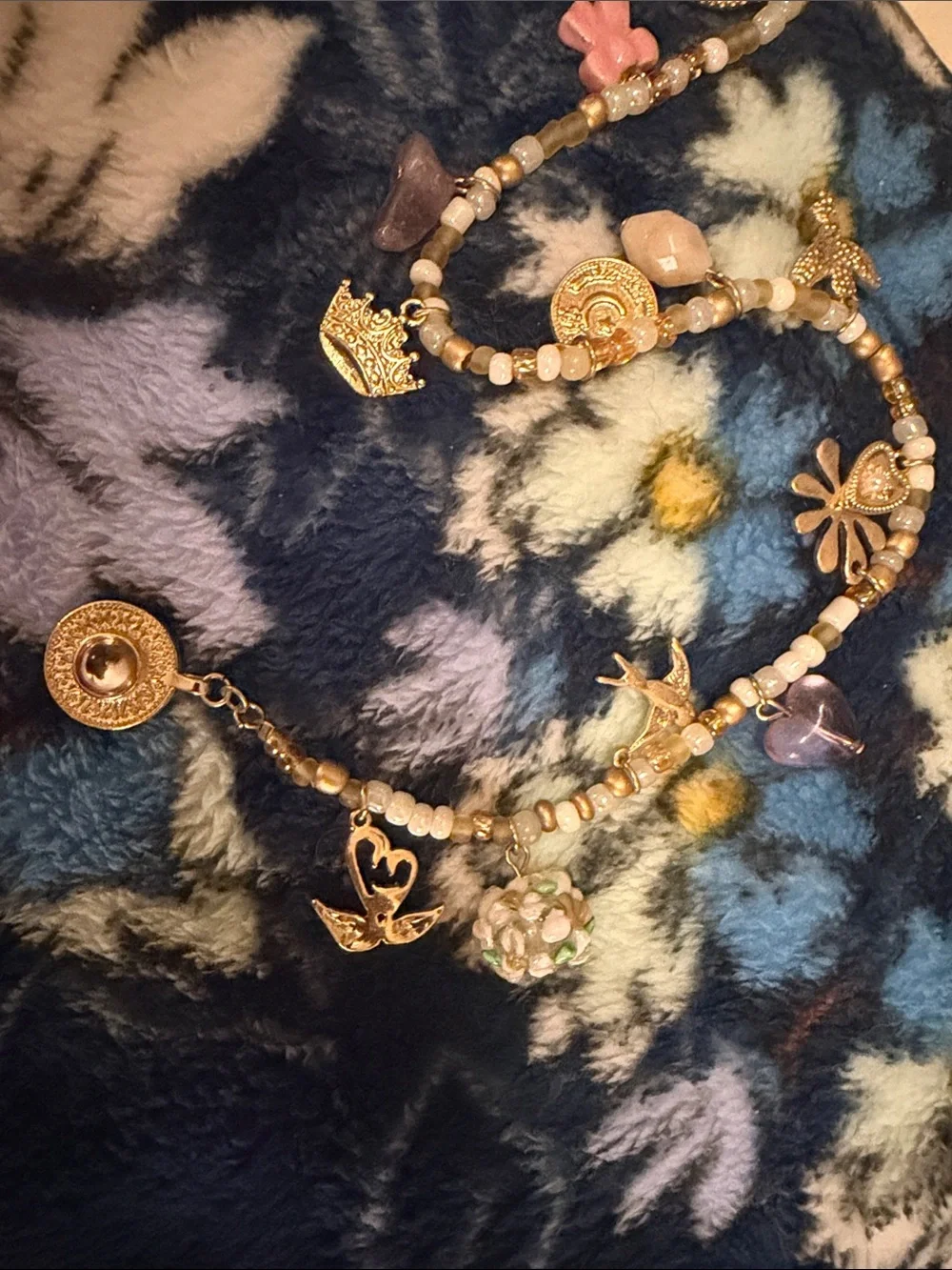 NWT Free People Beaded Braid-In